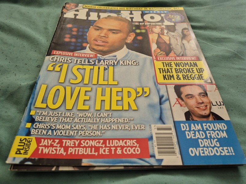 Hip Hop Weekly magazine Chris Brown Rihanna DJ AM Terry Crews Pitbull Trey Songz