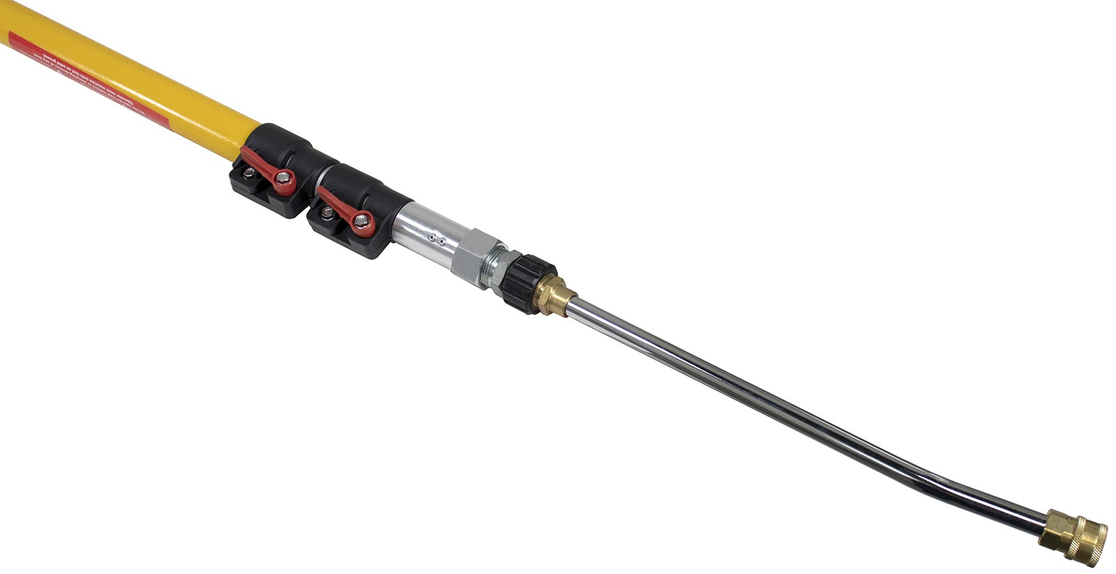 Erie Tools 18 ft Telescoping Pressure Washer Wand &ndash; 3800 PSI Fiberglass Pole
