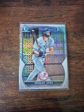 2023 Bowman SPENCER JONES Chrome 1st Mega Box MOJO REFRACTOR RC NY Yankees