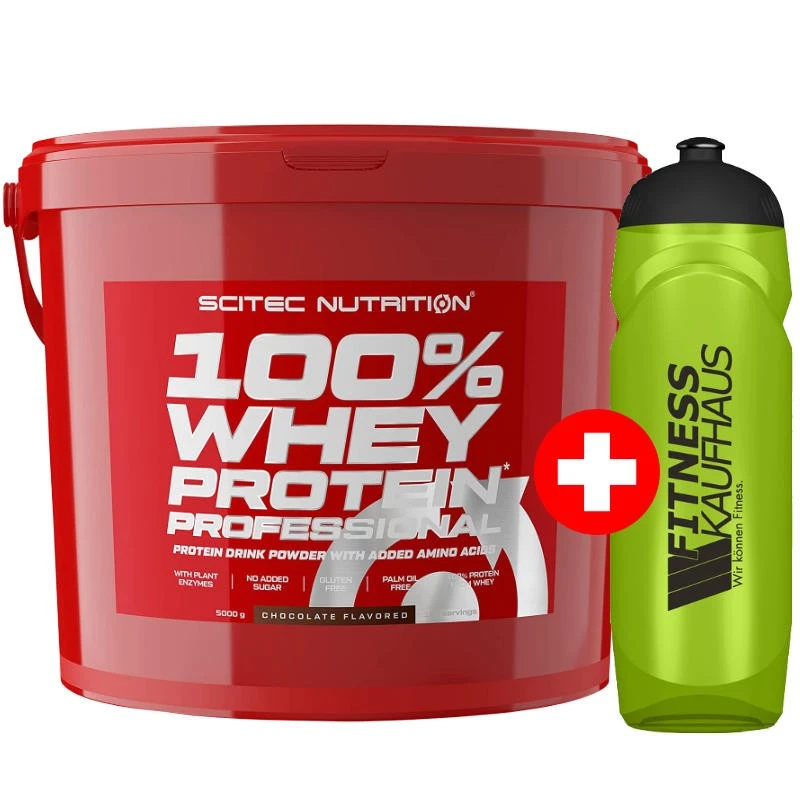 (26,18 EUR/kg) Scitec Nutrition 100 % Whey Protein Professional 5000g Flasche