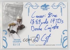 2016 Leaf Trinity Signatures Blue Spectrum 3/10 Devon Cajuste #A-DC1 Auto d4e