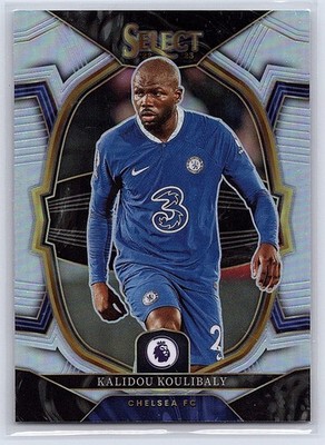 2022-23 Panini Select Premier League #28 Kalidou Koulibaly Silver