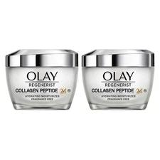 Olay Regenerist Collagen Peptide 24+ Hydrating Moisturizer, 1.7 oz, 2-pack