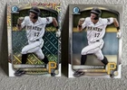 2025 Bowman Chrome - Konnor Griffin #BCP-86 Mega Box Mojo Refractor + Base Card