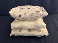 Lot of 3 standard size fitted crib sheets - 2 cotton, 1 organic cotton