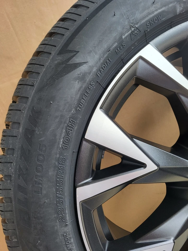 CUPRA 578601025A 8J-Nx18H2 ET38 mit Bridgestone Blizzak LM005 235/55 R18 1Stk!!! - Bild 3 von 4