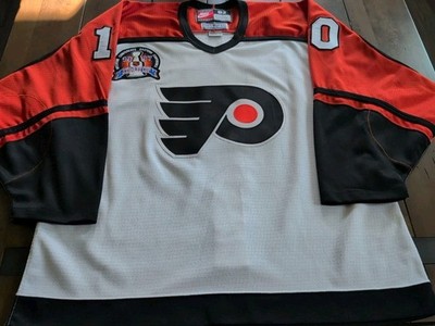 Vintage John LeClair Philadelphia Flyers 1997 Stanley Cup Authentic Nike Jersey