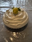 VTG LEMON MERINGUE Pie Dish Keeper 11”Ceramic KITCHEN  STORAGE MCM HOME   — photo 5