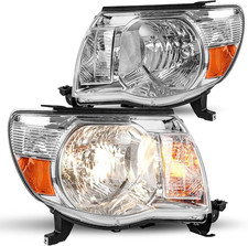 JSBOYAT Headlight Assembly Replacement for 2005-2011 Toyota Tacoma Pickup Passen