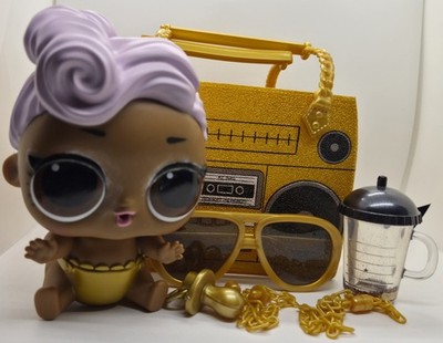 L.O.L Surprise! Baby Surprise Lil D.J. doll with boombox purse & accessories
