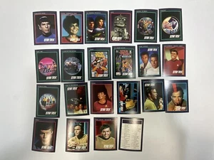 1991 Star Trek Paramount Pictures Lot Of 22 Trading Cards GnuTradingCards