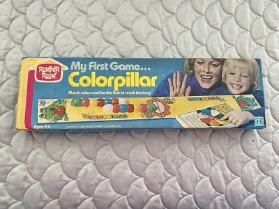 Vintage Colorpillar Board Game  