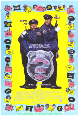 WHO'S THE MAN? MOVIE POSTER Original 27x40 DR DRE ED LOVER HIP-HOP