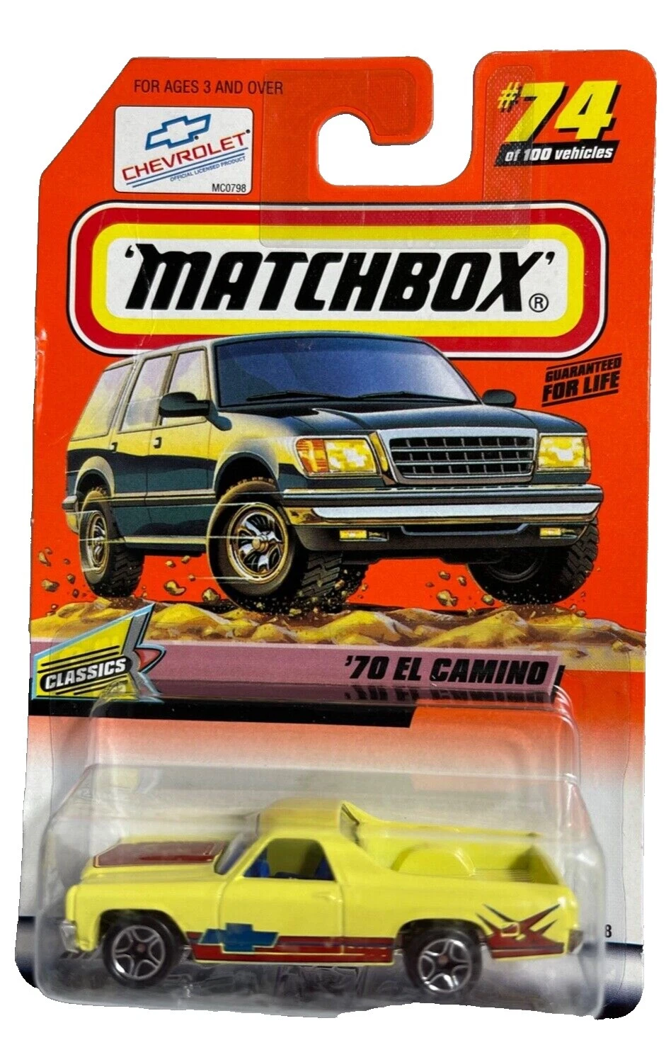 Matchbox Chevrolet Contemporary Manufacture Diecast Cars, Trucks & Vans