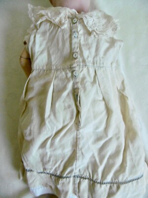 Jolie Poupée Ancienne SFBJ Moule 60 - 47 Cm - Avec 3 Tenues Assorties - Occasion