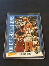 Rare Larry Bird 1992 Kellog's #7 college basketball greats Indiana State
