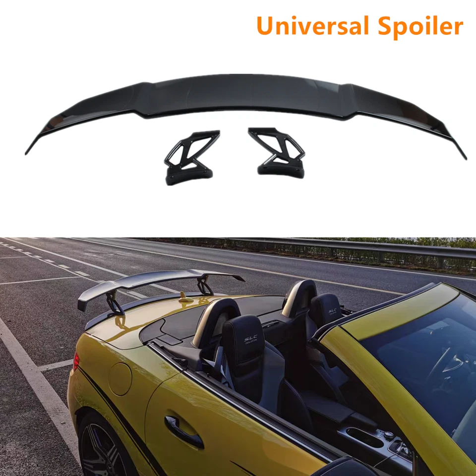 Universal Fit For Buick Park Avenue 97-05 Racing Style Trunk Lid Spoiler Wing - Image 3 of 4