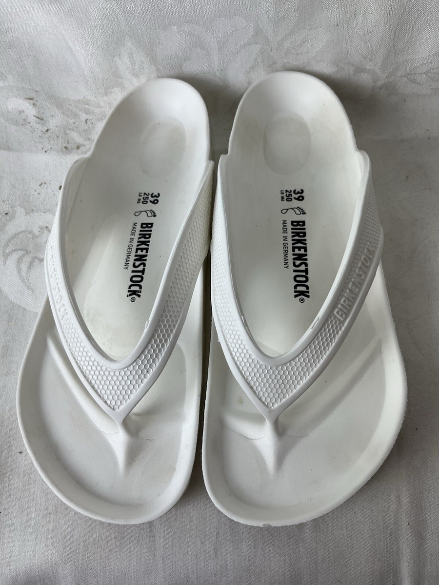 Birkenstock Honolulu Eva Flip Flops Sandals Thongs White  display picture 2