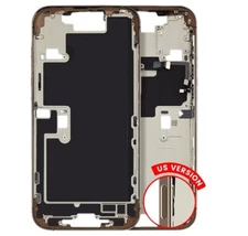 Mid-Frame Housing With Power And Volume Button iPhone 16 Pro Max Desert Titanium