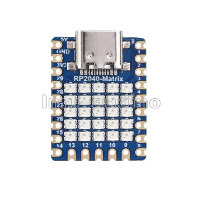 NEW RP2040 Pico Mini Development Board 5×5 RGB LED Matrix Module RP2040 Matrix-