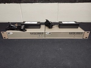 Gefen CAT5100R & CAT5100S Video USB Audio Receiver and Sender w/ Rackmount
