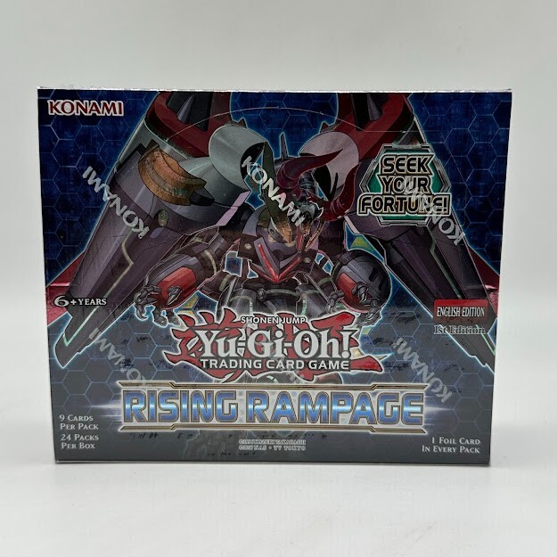 yugioh rising rampage booster box YuGiOh Trading Card Game Rising Rampage Special Edition DISPLAY Box [10  Units]
