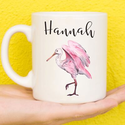 Personalisierte Kranich Tasse | Kranich Geschenke | Geschenke für Kranichliebhaber | Geburtstagstasse