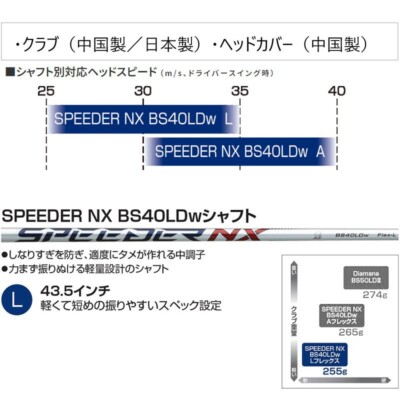 Bridgestone B-LD７〜P４本セット　　　　　 フレックスＬ Bridgestone B-LD7〜P4本セット フレックスL