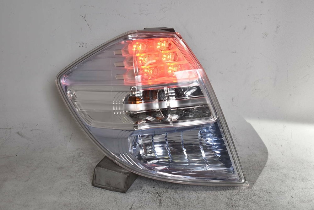 Crystal Clear Lens LED Rear Tail lights For Honda Fit Jazz GE6 GE7