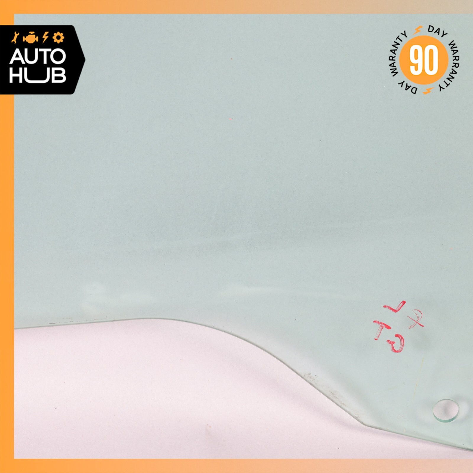 08-19 Maserati GranTurismo M145 Door Window Glass Front Left Side 68363300 OEM