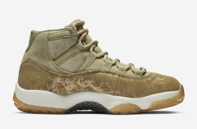 Nike Air Jordan 11 XI Retro Olive Size 5.5-12 Metallic Stout Sail