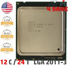 Intel Xeon E5-4620 CPU 8-Cores 2.2 GHz 16 MB LGA 2011 Server SR0JP SR0L4 95W