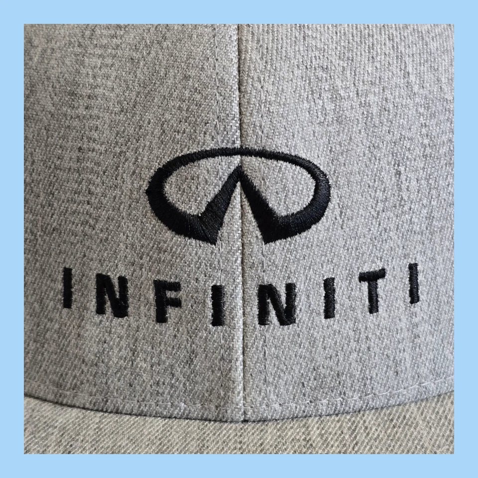 英菲尼迪汽车贴合棒球帽灰色港务局尺寸 S/M — 第 2/4 张图片