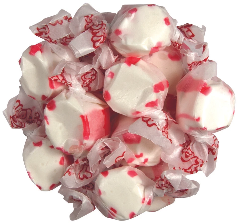 Caramelo de agua salada de menta ~ por TAFFY TOWN ~ BOLSA DE 2 lb ~ ENVÍO FRESCO GRATIS Foto 2 de 2