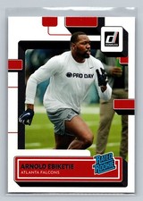 2022 Donruss Arnold Ebiketie ROOKIE CARD #366 - Atlanta Falcons. rookie card picture