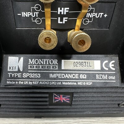 1 KEF Monitor Series RDM One speaker type SP3253 For parts Only | eBay