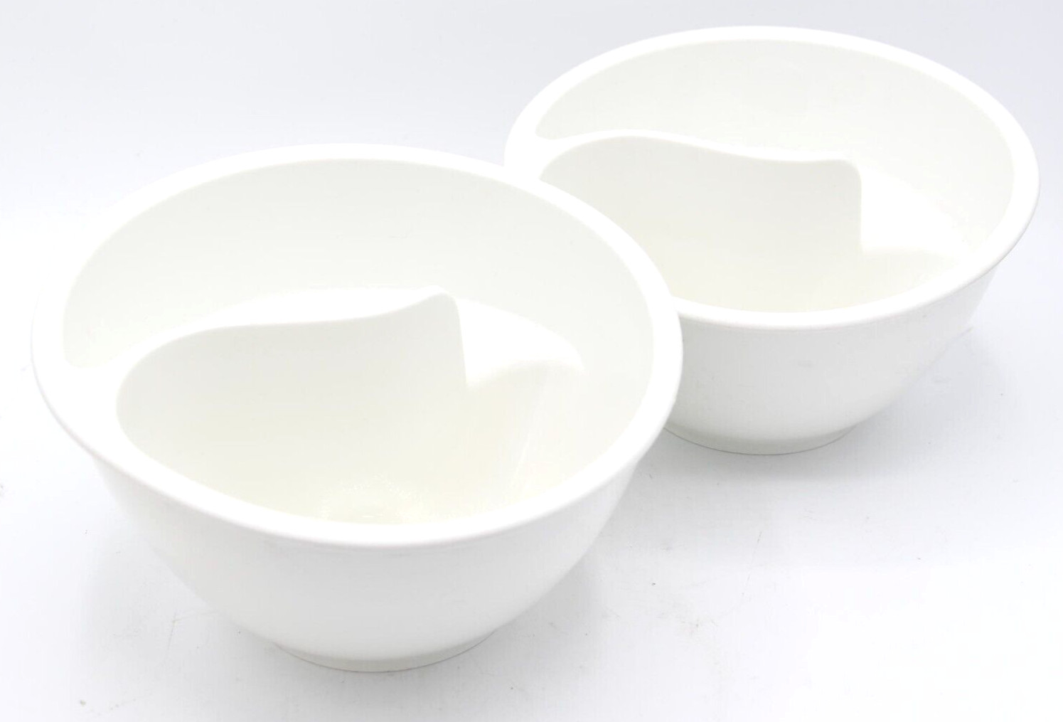 Obol Separate Food Bowl Easy Grip Cereal Cookie Milk Soup Cr