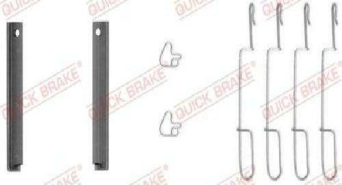 Kit de montage de plaquettes de frein 109-1280 QUICK BRAKE pour MERCEDES-BENZ - Image 3