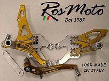 PEDANE ARRETRATE REARSETS HONDA CBR 1000 RR 2008/2015 ORO GOLD