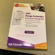 Netgear EX3110 AC750 Dual Band WiFi Range Extender Pre Owned CLEAN See Photos
