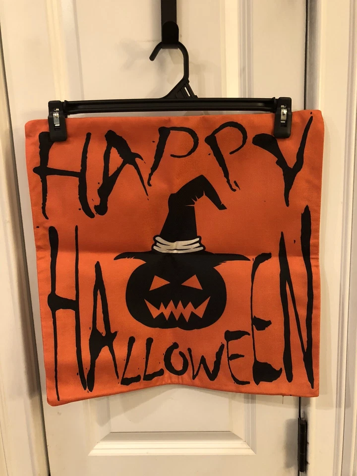 Halloween Pillow Covers Set of 4 17x17 Halloween Decorations Party Pumpkin WQ17 - Image 2 of 4