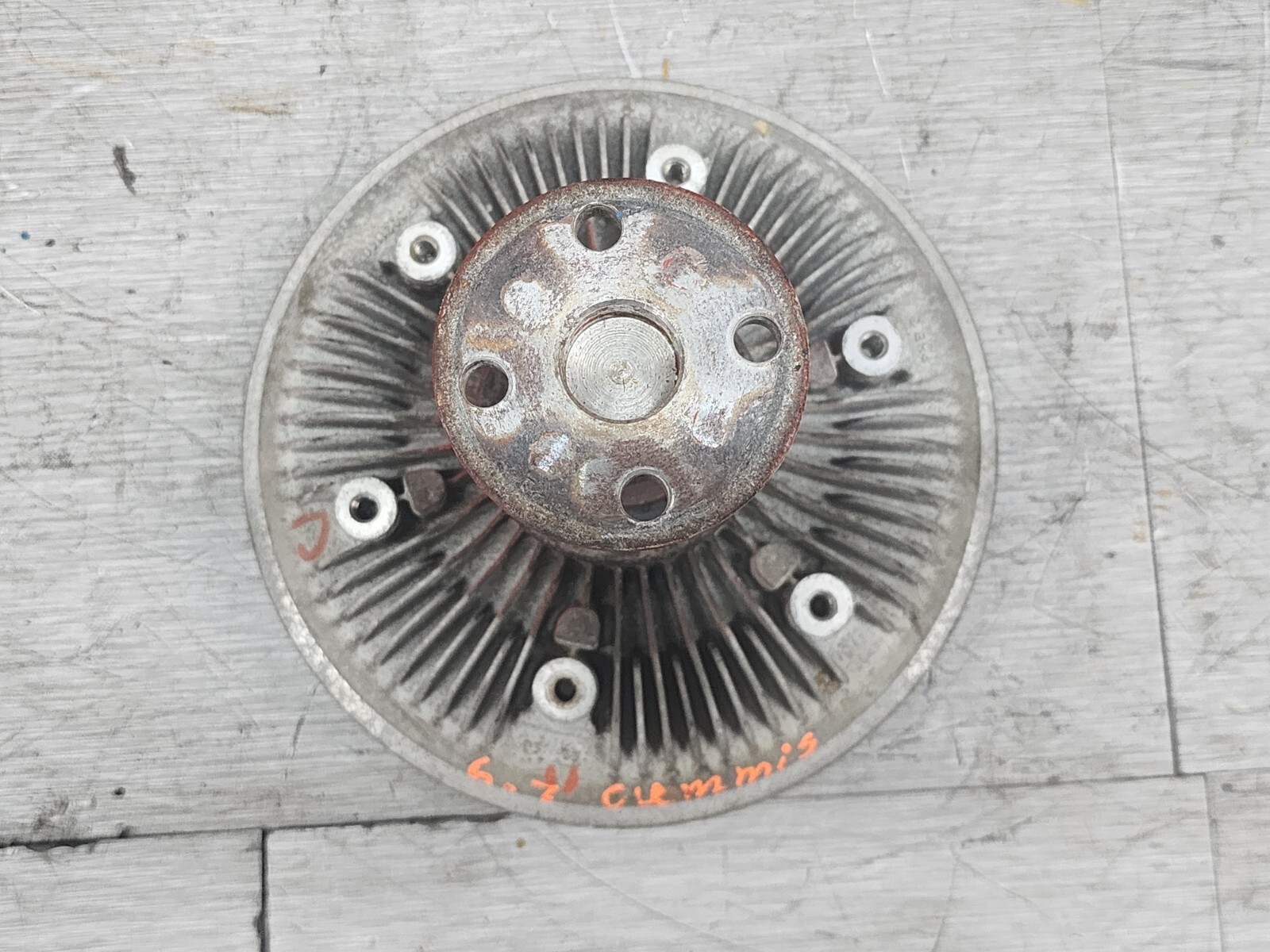 Warner Cummins Viscous Fan Clutch Part 010021140 eBay