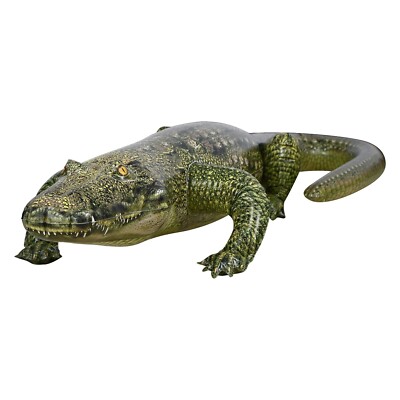 Jet Creations Inflatable Alligator Crocodile 49'' Animal Toy for Party Home Decor