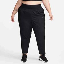 Nike Plus Size Dri-FIT One Ultra High-Waist Pants Women's 2X Black Elastic Waist