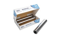 Wrapmaster Compact Aluminium Foil Catering Kitchen Home Storage 3 X 30cm x 90m