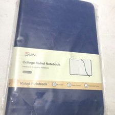 Suin Hardcover College Ruled Notebook Hardcover Executive Notebook Blue New