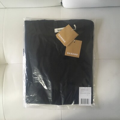sandro t shirt men Color :Midnight Blue Size:S