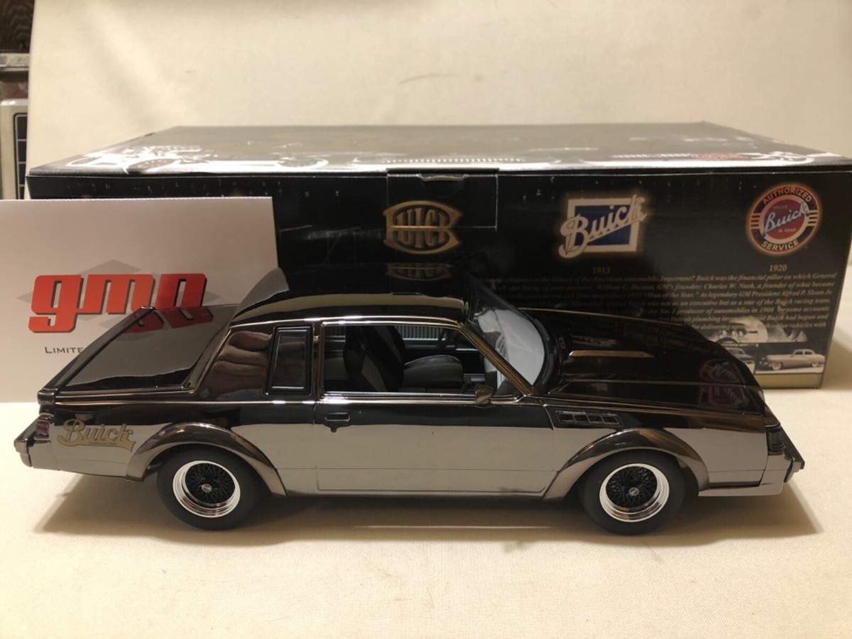 ミニカー GMP 1/18 Buick Regal Grand National 1987 Buick Grand National Black Chrome Centennial GMP 1/18