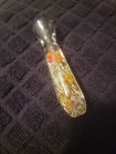 GLASS CHILLUM PIPE TOBACCO SMOKING — photo 3