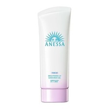Anessa Tone Up Brightening UV Sunscreen Gel SPF50 PA   Reduce Dark Spots 90g